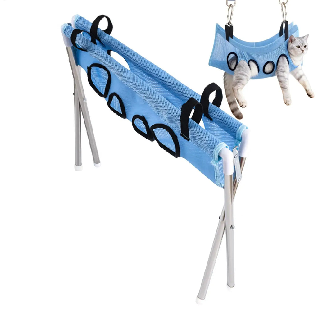 Pet Grooming Hammock – Stress-Free Nail Trimming Sling for Cats & Small Dogs